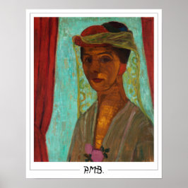 Paula Modersohn-Becker Zedign Art Poster nº 10
