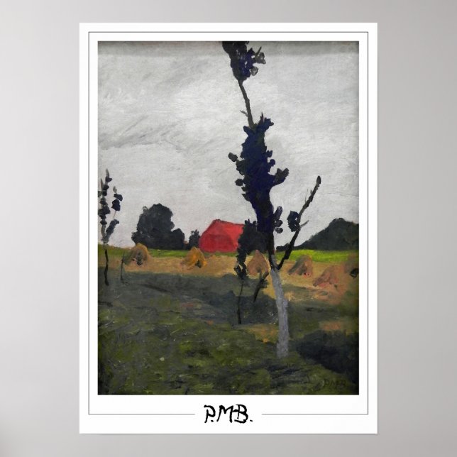 Paula Modersohn-Becker Zedign Art Poster nº 104 (Frente)