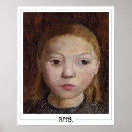 Paula Modersohn-Becker Zedign Art Poster nº 2