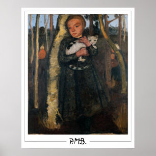 Paula Modersohn-Becker Zedign Art Poster nº 4