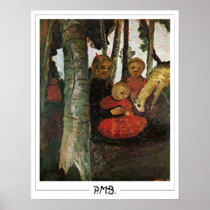 Paula Modersohn-Becker Zedign Art Poster nº 75