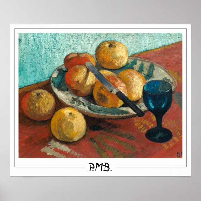 Paula Modersohn-Becker Zedign Art Poster nº 8 (Frente)