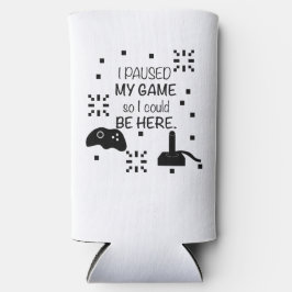 Pausar meu jogo para estar aqui, humor de gamer