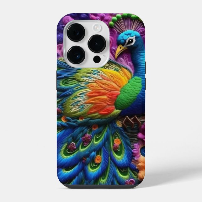 Pavão 3D (Verso)