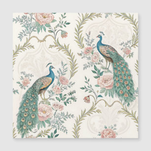 Pavão Floral Vintage Elegante (3)