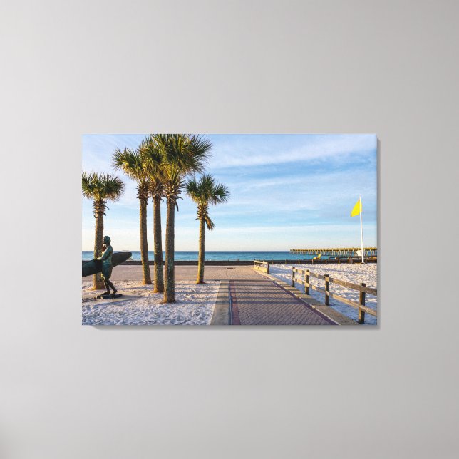Paved Walkway para a Canvas de Praia de Pensacola (Frente)