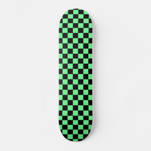 Pavimento de skate de verificadores verdes