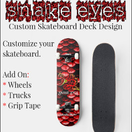 Pavimento de skate personalizado do Cobra Rattle