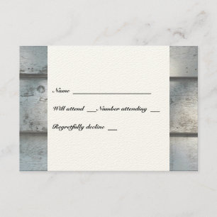 Pavimentos de pesca Boat Old Wood rsvp com envelop