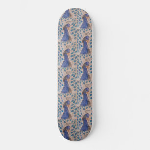 Pavock Blue Skateboard