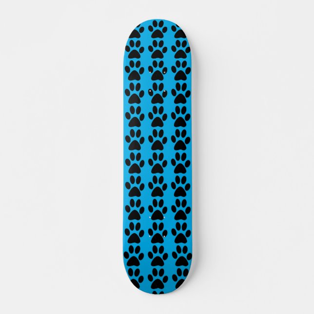 PAW PRINT BLUE SKATEBOARD (Frente)
