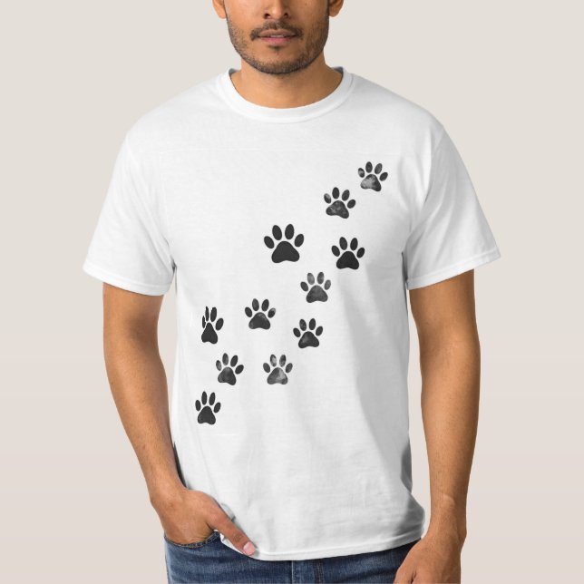 Paw Print Lover T-Shirt (Frente)