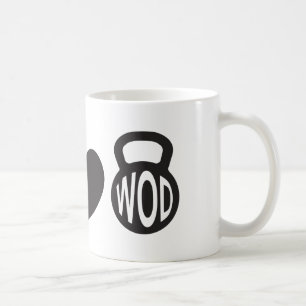 Paz, amor, & caneca de WOD"