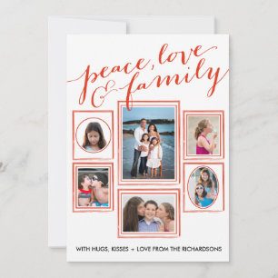 Paz, Amor e Família Vermelho