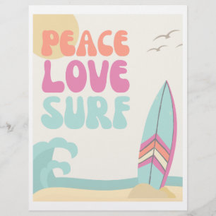 Paz, Amor, Sinal de Surf   Sinal de Parte Surf   P