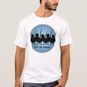 Paz caída da guerra dos t-shirt dos soldados a fi
