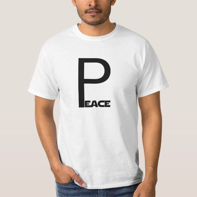 Paz - Camiseta Premium (Frente)