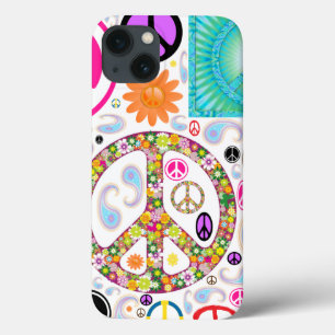 Paz & colagem de Paisley
