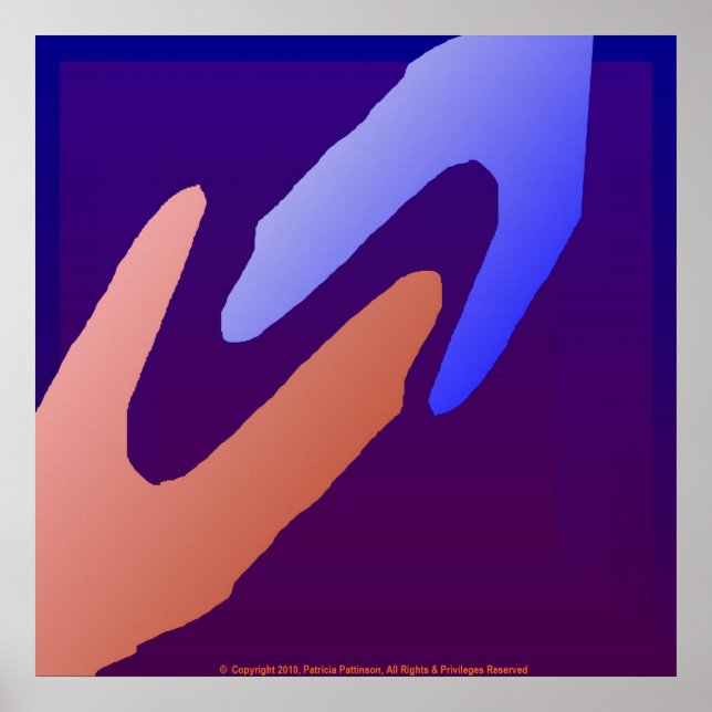 Paz É Um Poster Verbo II (Frente)