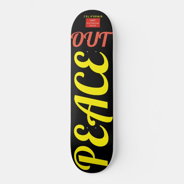 PAZ  FORA  Skateboard (Frente)