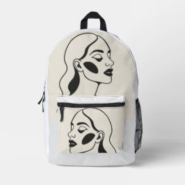 Paz interior de uma mulher ilumina um mundo caótic