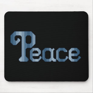 Paz Mousepad preto