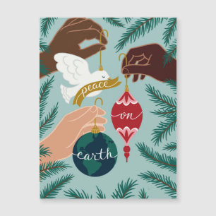 Paz na Terra Cartão Saudação de Natal