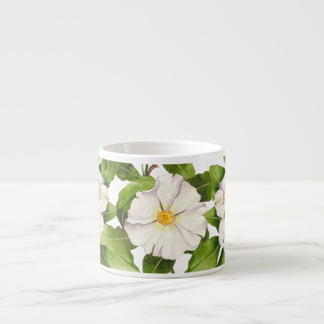 "Paz na Terra" numa Caneca Espresso (W) (Frente)