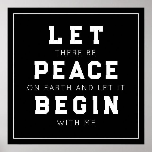 Paz na Terra Poster (Frente)