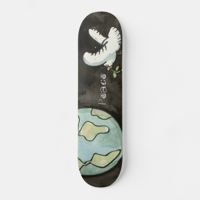 Paz no Skateboard da Terra (Frente)