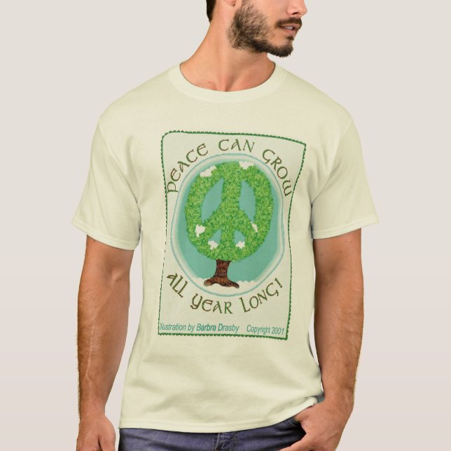 Paz pode cultivar T-Shirt (Frente)