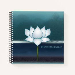 Paz Seja A Viagem, Notebook Espiral