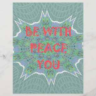 Paz Seja Com Seu Texto De Arte Gráfico Inspiracion