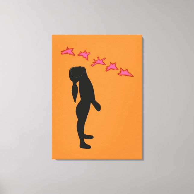 Paz, Sem Mais Impressão de Telas de Guerra (Frente)