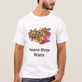 Paz sobre Camiseta de Guerra