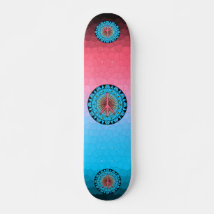 Paz ~ Sun Skateboard Deck