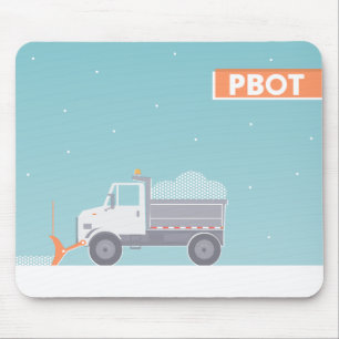 PBOT Snowplow Mouse Pad