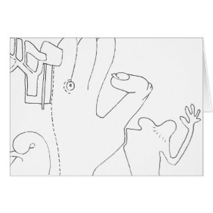 PDD Small Weak Drawing Cartão de Sonhos