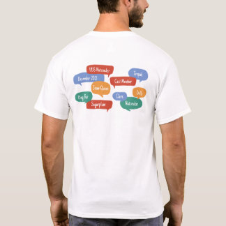 PDS Nutcracker 2021 - T-shirt do membro do costado