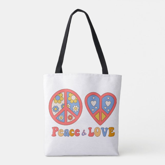 PEACE & AMOR BOLSA HIPPIE (Verso)