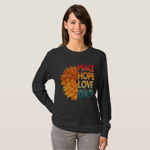 PEACE AMVE ESPERANÇA IGUALDADE T-Shirt