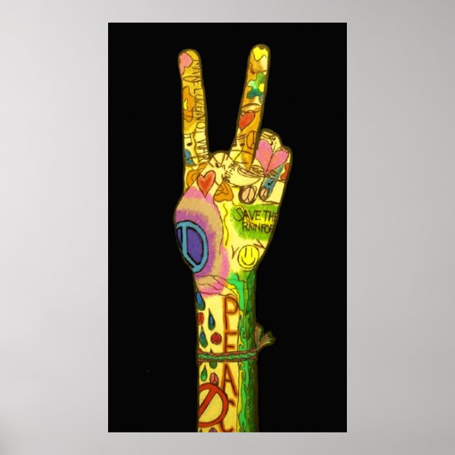 Peace Art Poster - SRF (Frente)