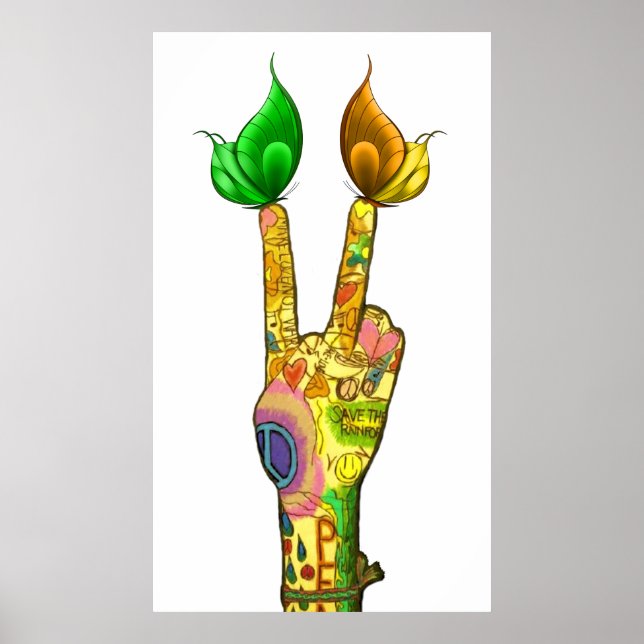 Peace Art Poster - SRF (Frente)