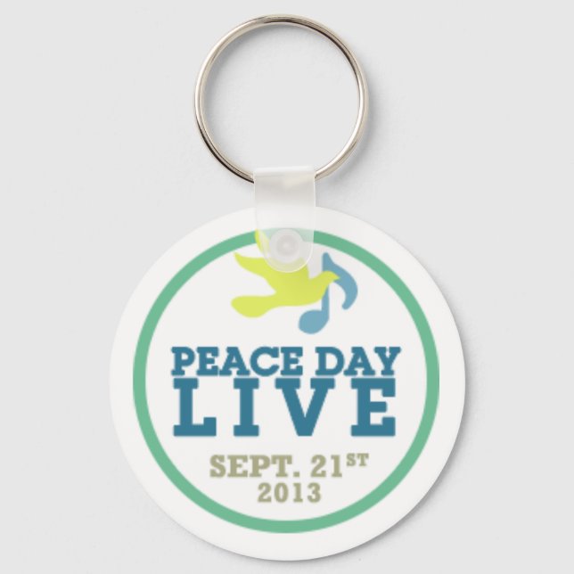 Peace Day LIVE - Chaveiro (Frente)