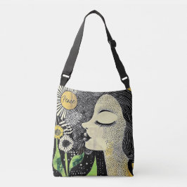 Peace in Serenity Abstract Tote