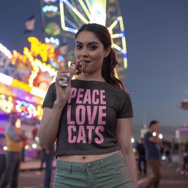PEACE LOVE GATOS T-Shirts