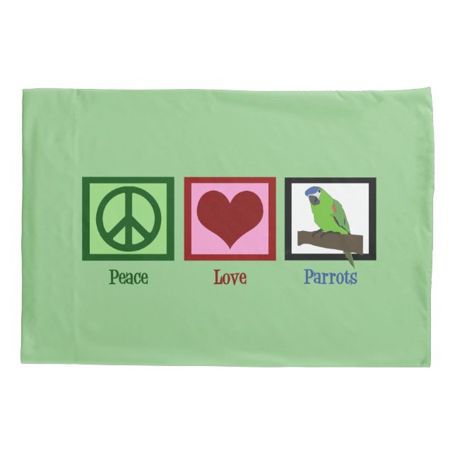Peace Love Parrots (Verso)