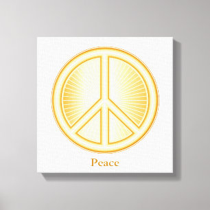 Peace Mandala - Canvas Art