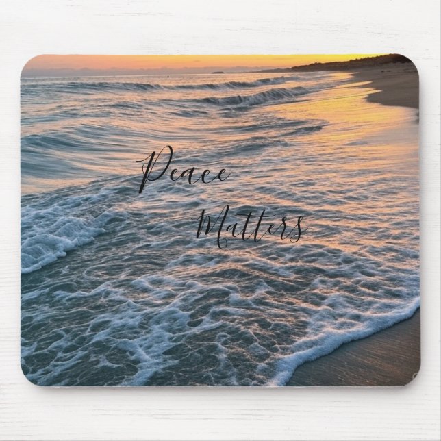 Peace Matters Mousepad (Frente)