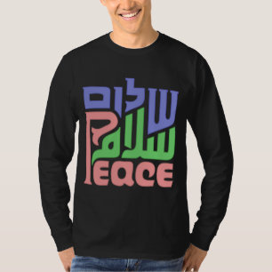 Peace Shalom Salaam Camisa